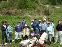 田植え集合写真